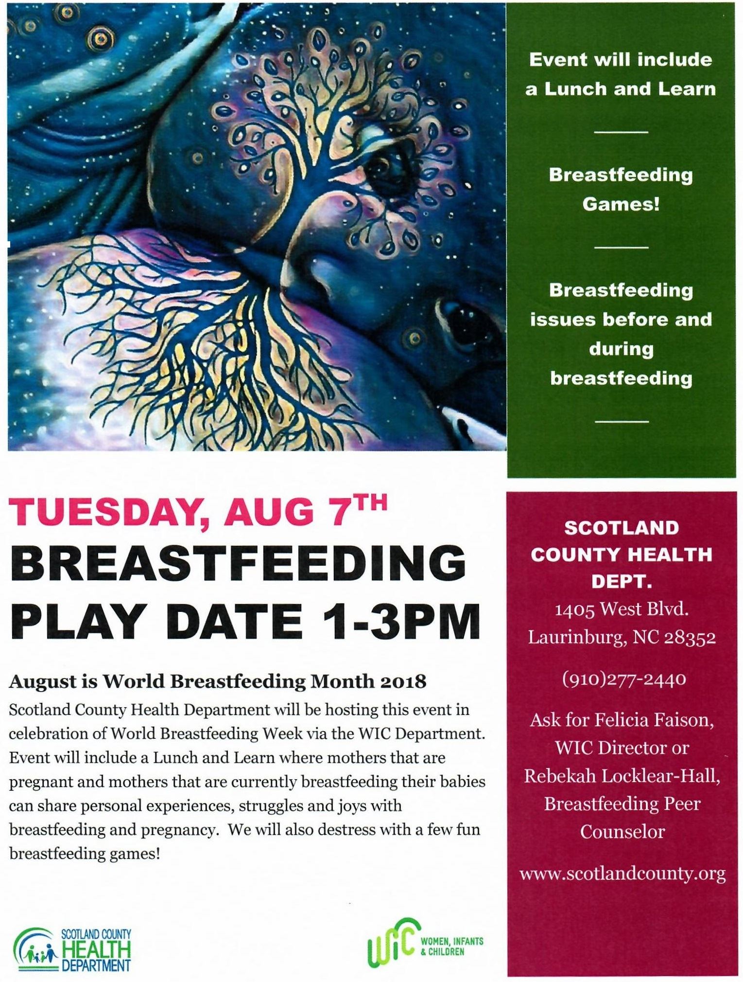 Breastfeeding flier 2018