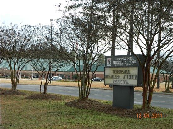 Red Cross Shelter at Spring Hill Middle School